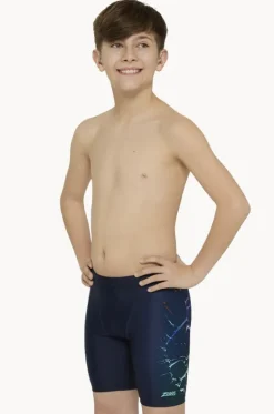 Jammers^Zoggs Boys Crater Volt Jammer Navy