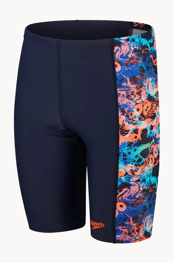 Jammers|Jammers^Speedo Boys Digital Printed Panel Jammer Navy/multi