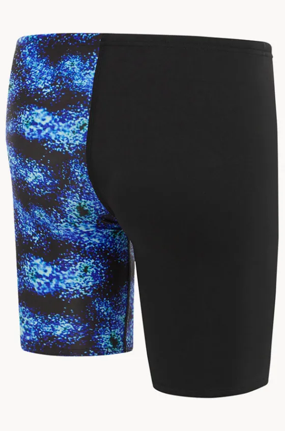 Jammers^Speedo Boys Digital V Cut Jammer Black/blue