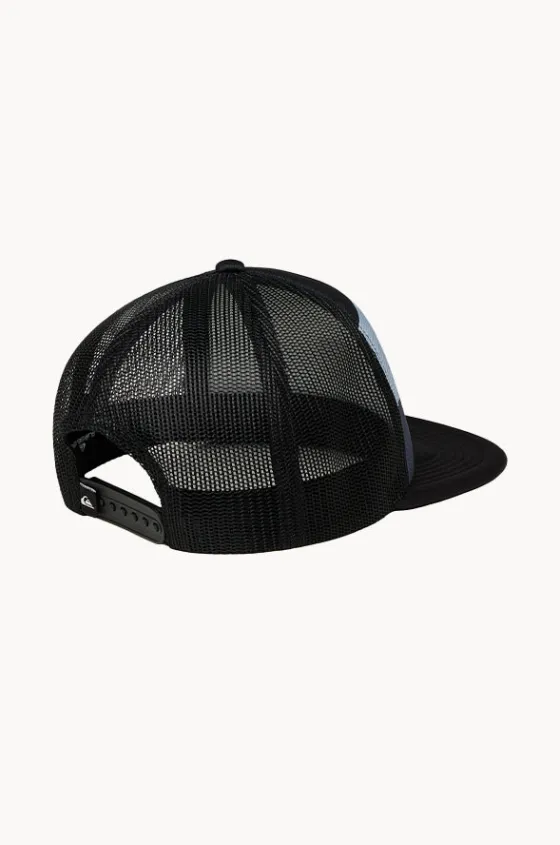 Hats^Quiksilver Boys Emu Coop Cap Black