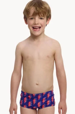 Trunks|Swimwear^Funky Trunks Boys Flash Trunk Navy/red