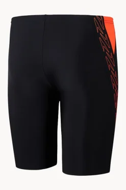 Jammers^Speedo Boys Hyperboom Splice Jammer Black/red