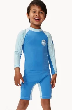 Rashies & Sunsuits^Rip Curl Boys Icons Brushed Sunsuit Blue