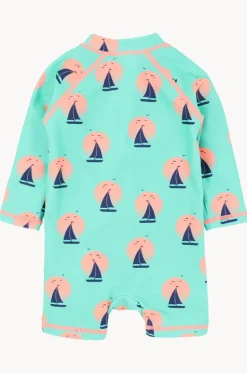 Rashies & Sunsuits|Rashies & Sunsuits^Minihaha Boys Jarvis Sunsuit Green