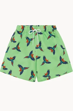 Boardshorts^Babes In The Shade Boys Macaw Boardshort Green