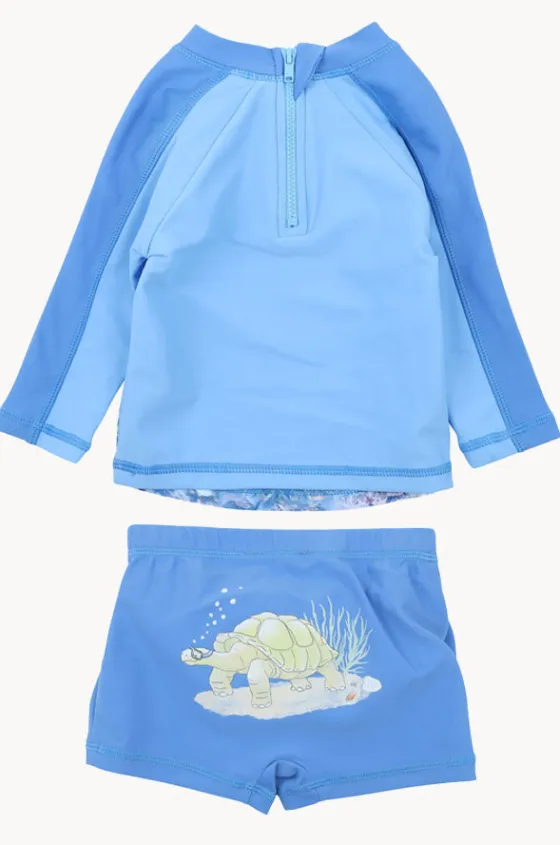 Rashies & Sunsuits|Rashies & Sunsuits^Minihaha Boys Marco Suntop Set Blue