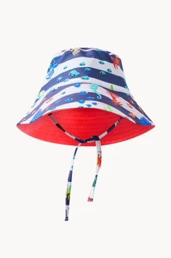 Hats^Milky Boys Marine Swim Hat Navy/white