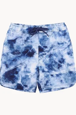Boardshorts^Minihaha Boys Max Swirl Boardshort Navy/White