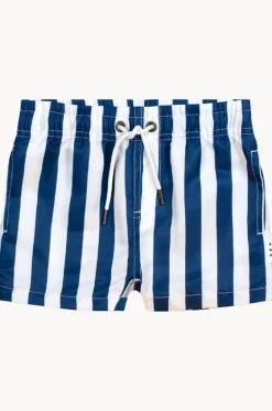 Boardshorts^Huxbaby Boys Nautical Stripe Swim Short French navy