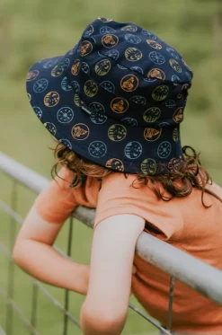 Hats^Bedhead Boys Nomad Classic Bucket Hat Deep Navy