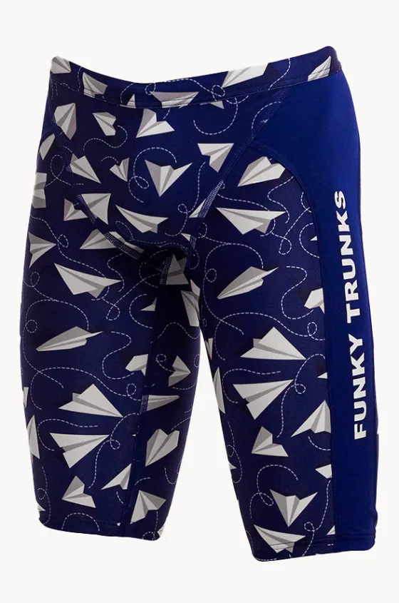 Jammers^Funky Trunks Boys Paper Plain Jammer Navy