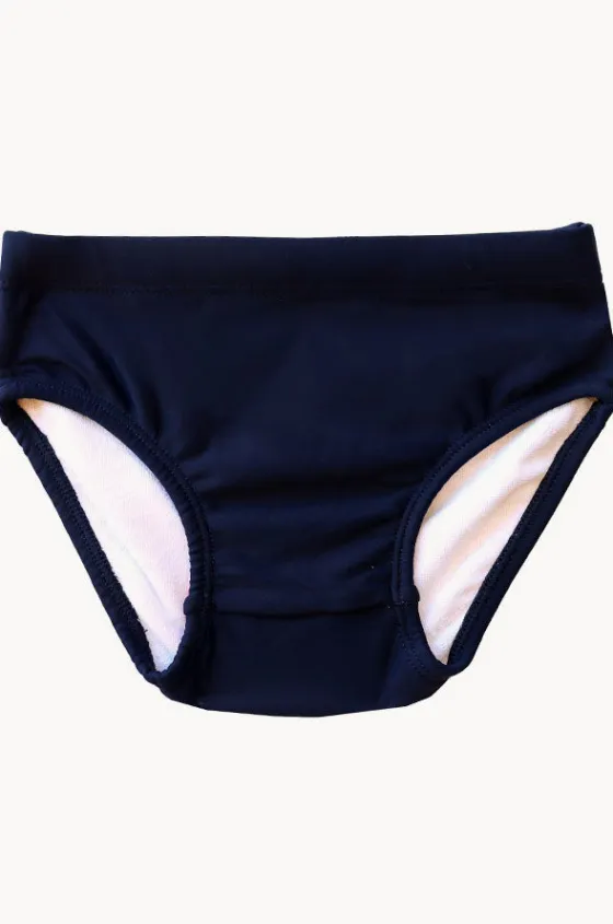 Swim Nappies^Salty Ink Boys Plain Swim Nappy Navy