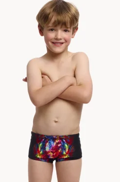 Trunks^Funky Trunks Boys Pride Alive Trunk Black/multi