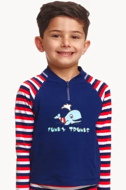 Rashies & Sunsuits^Funky Trunks Boys Suntop Riviera