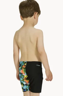 Jammers^Zoggs Boys Saurus Midi Jammer Black/multi