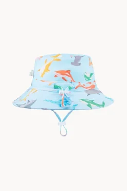 Hats^Toshi Boys Sharky Swim Sunhat Light Blue