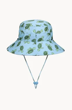 Hats^Bedhead Boys Sheldon Classic Bucket Sunhat Light blue