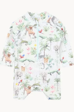 Rashies & Sunsuits|Rashies & Sunsuits^Minihaha Boys Silas Sunsuit Light green