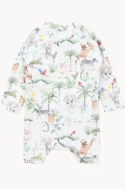 Rashies & Sunsuits|Rashies & Sunsuits^Minihaha Boys Silas Sunsuit Light green