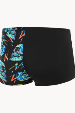 Trunks^Speedo Boys Skull V Cut Aquashort Black/multi