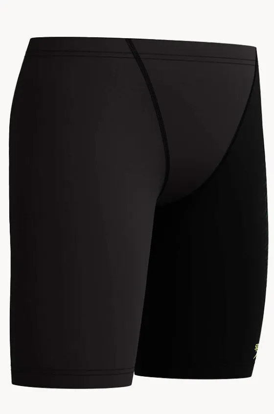 Jammers^Speedo Boys Skulls V Cut Jammer Black/green
