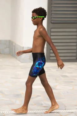 Jammers^Zoggs Boys Skulltor Volt Jammer Black/blue