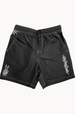 Boardshorts^Quiksilver Boys Skux Walkie Boardshort BLACK
