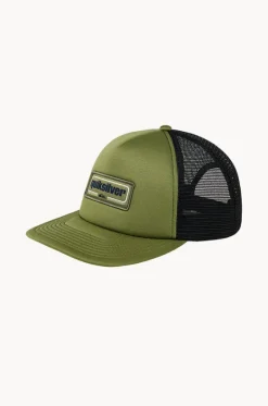 Hats^Quiksilver Boys Slab Drifter Cap Green