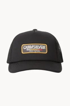 Hats^Quiksilver Boys Slab Hunter Cap BLACK