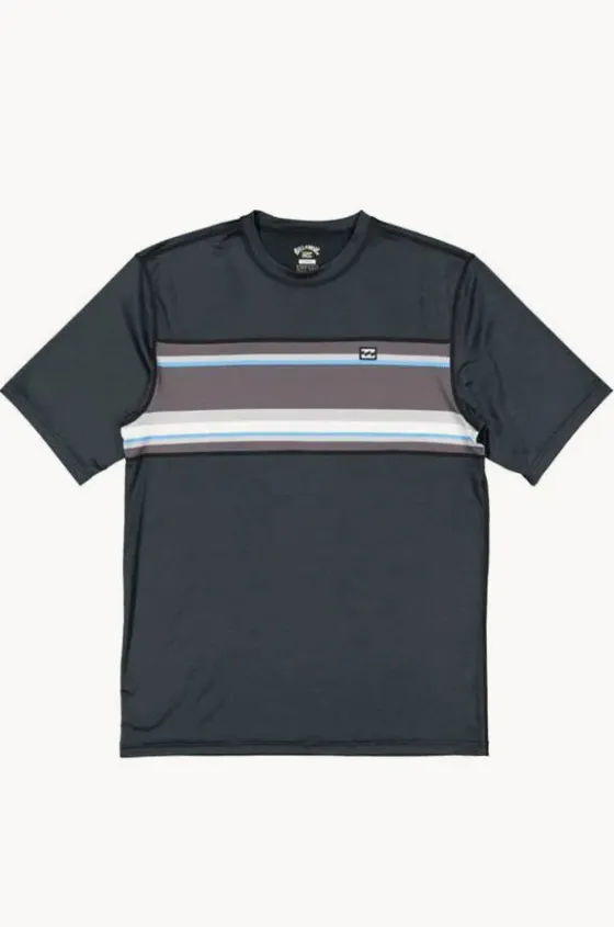 Rashies^Billabong Boys Spinner Rashie BLACK