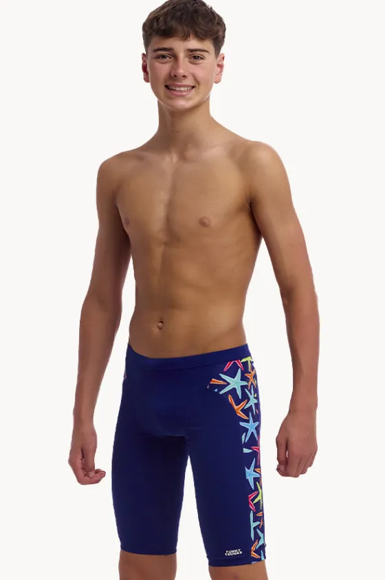 Jammers^Funky Trunks Boys Starry Night Jammer Navy/multi