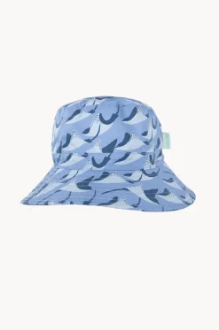 Hats^Acorn Boys Stingray Wide Brim Bucket Hat Blue