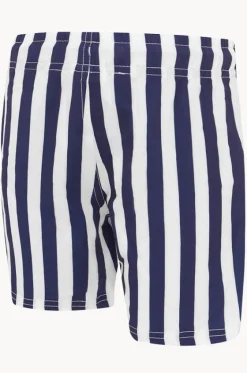 Boardshorts^Speedo Boys Stripe Shorties Boardshort Navy/white