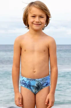 Briefs^Salty Ink Boys Urban Racer Brief Jungle