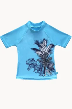 Rashies & Sunsuits^Salty Ink Boys Urban Jungle Short Sleeve Suntop Blue