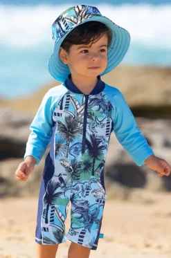 Rashies & Sunsuits^Salty Ink Boys Urban Sunsuit Jungle