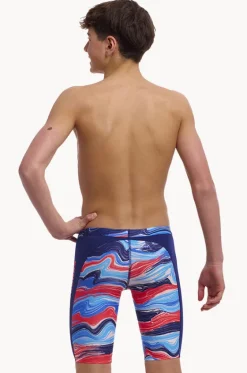 Jammers^Funky Trunks Boys Wave Craze Jammer Blue/red