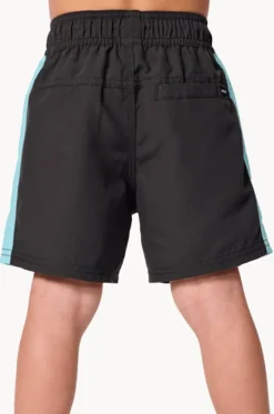 Boardshorts^Rip Curl Boys Wave Dayz Panel Volley Boardshort Washed Black