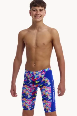 Jammers^Funky Trunks Boys Wet Wave Jammer Blue/multi