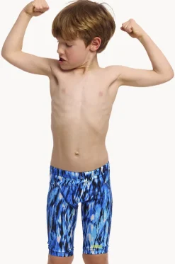 Jammers^Funky Trunks Boys Wing Streak Jammer Blue