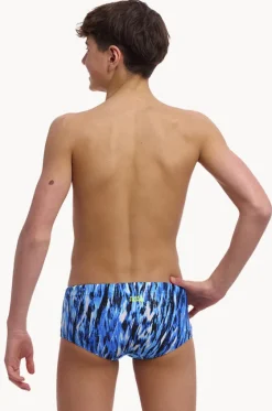 Trunks^Funky Trunks Boys Wing Streak Trunk Blue