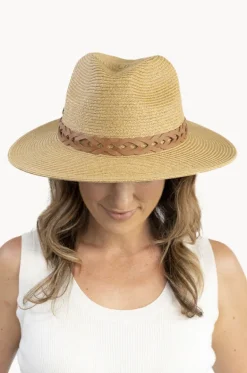 Headwear^Sundaise Braid Panama Hat Caramel
