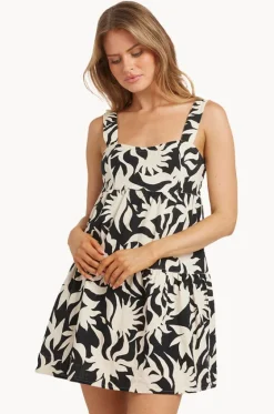 Dresses^Billabong By My Side Shine Mini Dress Black/White