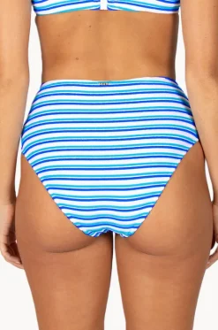 Bottoms^Baku Capri High Waist Cheeky Pant Blue