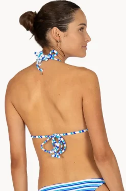 Bikini Tops^Baku Capri Slide Tri Blue