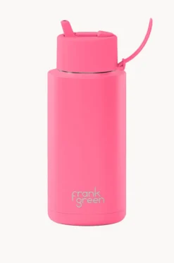 Drinkware|Drinkware^Frank Green Ceramic Drink Bottle 1L Bubblegum
