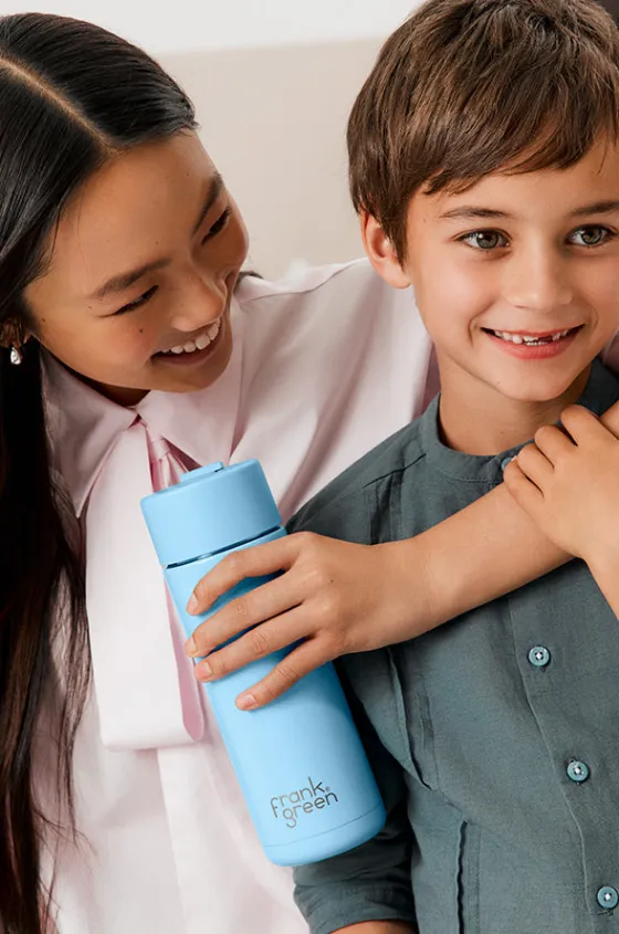 Drinkware|Drinkware^Frank Green Ceramic Drink Bottle 595ml Sky
