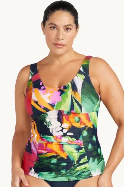 Tankini Tops^Artesands Chelona Raphael E/F Cup Tankini Separate Navy