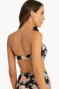 Bikini Tops^Sunseeker Chile D/DD Cup Wrap Bandeau Chile black