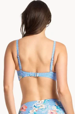 Bikini Tops^Sunseeker Chilio Twist Front Bralette Blue